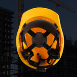 Maxbell Hardhats Protective Protection Vented Ventilation Construction Safe Helmet yellow