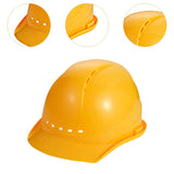 Maxbell Hardhats Protective Protection Vented Ventilation Construction Safe Helmet yellow