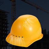 Maxbell Hardhats Protective Protection Vented Ventilation Construction Safe Helmet yellow