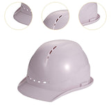 Maxbell Hardhats Protective Protection Vented Ventilation Construction Safe Helmet white