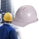 Maxbell Hardhats Protective Protection Vented Ventilation Construction Safe Helmet white