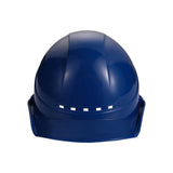 Maxbell Hardhats Protective Protection Vented Ventilation Construction Safe Helmet blue