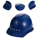 Maxbell Hardhats Protective Protection Vented Ventilation Construction Safe Helmet blue