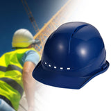 Maxbell Hardhats Protective Protection Vented Ventilation Construction Safe Helmet blue