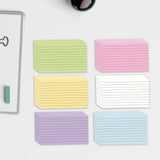 Maxbell Ruled Memo Note Flashcards Study Cards Notecards for School Learning Meeting 300 sheet multicolor