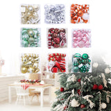 Maxbell 16 Pieces Christmas Balls Holiday Party Miniatures Craft Xmas Small Pendants Champagne