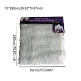 Maxbell Spooky Scary Gauze Decor White Spooky Creepy Gauze for Party Window Festival 76 cm x 180 cm