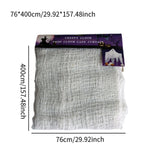Maxbell Spooky Scary Gauze Decor White Spooky Creepy Gauze for Party Window Festival 76 cm x 400 cm