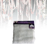 Maxbell Spooky Scary Gauze Decor White Spooky Creepy Gauze for Party Window Festival 76 cm x 400 cm
