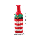 Maxbell Christmas Wine Bottle Cover Jacket Cute Multifunctional Christmas Decoration Style A