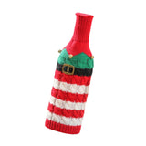 Maxbell Christmas Wine Bottle Cover Jacket Cute Multifunctional Christmas Decoration Style A