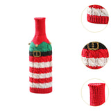 Maxbell Christmas Wine Bottle Cover Jacket Cute Multifunctional Christmas Decoration Style A