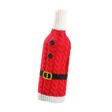 Maxbell Christmas Wine Bottle Cover Jacket Cute Multifunctional Christmas Decoration Style B
