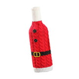 Maxbell Christmas Wine Bottle Cover Jacket Cute Multifunctional Christmas Decoration Style B