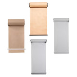 Maxbell Menu Holder Unique Wall Mounted Paper Holder for Home Restaurant Craft Rooms Black