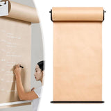 Maxbell Menu Holder Unique Wall Mounted Paper Holder for Home Restaurant Craft Rooms Black