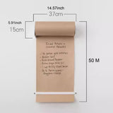 Maxbell Menu Holder Unique Wall Mounted Paper Holder for Home Restaurant Craft Rooms White
