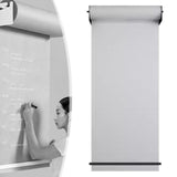 Maxbell Wall Mounted Paper Holder Wall Drawing Board for Craft Rooms Restaurant Home Black