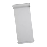 Maxbell Wall Mounted Paper Holder Wall Drawing Board for Craft Rooms Restaurant Home White