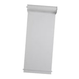 Maxbell Wall Mounted Paper Holder Wall Drawing Board for Craft Rooms Restaurant Home White