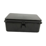 Maxbell Iron Storage Box Retro Style Note Organizer for Sticker Tools Crafts Storage Black