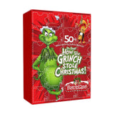 Maxbell 24 Pieces Christmas Calendar with Acrylic Hanging Doll Xmas Party Decoration Style A