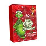 Maxbell 24 Pieces Christmas Calendar with Acrylic Hanging Doll Xmas Party Decoration Style A