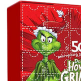 Maxbell 24 Pieces Christmas Calendar with Acrylic Hanging Doll Xmas Party Decoration Style A