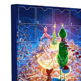 Maxbell 24 Pieces Christmas Calendar with Acrylic Hanging Doll Xmas Party Decoration Style B