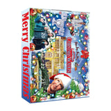 Maxbell 24 Pieces Christmas Calendar with Acrylic Hanging Doll Xmas Party Decoration Style D