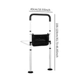 Maxbell Bed Rails for Elderly Adults Portable Bed Assist Rail for Seniors for Senior Upgrade w Bag