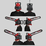 Maxbell Chainsaw Man Mask Headgear Hood Mask Home Supplies Festival Cosplay Costume