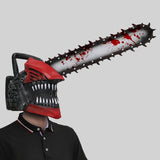 Maxbell Chainsaw Man Mask Headgear Hood Mask Home Supplies Festival Cosplay Costume