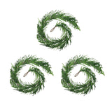 Maxbell Christmas Greenery Garland Party Xmas Stairs Artificial Norfolk Pine Garland 150cm