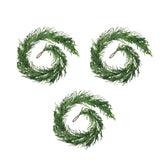 Maxbell Christmas Greenery Garland Party Xmas Stairs Artificial Norfolk Pine Garland 150cm