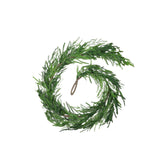 Maxbell Christmas Greenery Garland Party Xmas Stairs Artificial Norfolk Pine Garland 150cm