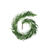 Maxbell Christmas Greenery Garland Party Xmas Stairs Artificial Norfolk Pine Garland 270cm