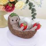 Maxbell Hedgehog Tape Dispenser Funny Resin Desk Tape Holder for Home Desktop Office