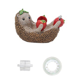 Maxbell Hedgehog Tape Dispenser Funny Resin Desk Tape Holder for Home Desktop Office