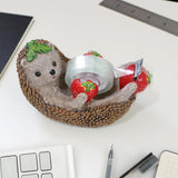 Maxbell Hedgehog Tape Dispenser Funny Resin Desk Tape Holder for Home Desktop Office