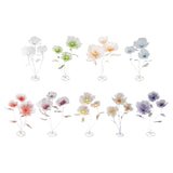 Maxbell Giant Artificial Flower Backdrop Wedding Decoration for Home Outdoor Mariage White