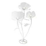 Maxbell Giant Artificial Flower Backdrop Wedding Decoration for Home Outdoor Mariage White