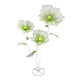 Maxbell Giant Artificial Flower Backdrop Wedding Decoration for Home Outdoor Mariage Gradient Green