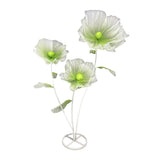 Maxbell Giant Artificial Flower Backdrop Wedding Decoration for Home Outdoor Mariage Gradient Green