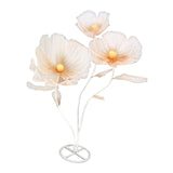 Maxbell Giant Artificial Flower Backdrop Wedding Decoration for Home Outdoor Mariage Gradient Champagne