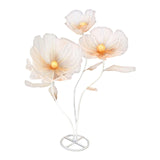 Maxbell Giant Artificial Flower Backdrop Wedding Decoration for Home Outdoor Mariage Gradient Champagne