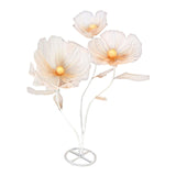 Maxbell Giant Artificial Flower Backdrop Wedding Decoration for Home Outdoor Mariage Gradient Champagne