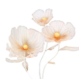 Maxbell Giant Artificial Flower Backdrop Wedding Decoration for Home Outdoor Mariage Gradient Champagne