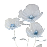 Maxbell Giant Artificial Flower Backdrop Wedding Decoration for Home Outdoor Mariage Gradient Blue