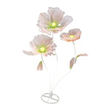 Maxbell Giant Artificial Flower Backdrop Wedding Decoration for Home Outdoor Mariage Gradient Pink